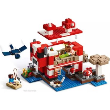 Lego Minecraft The Mooshroom House για 8+ Ετών 500τμχ