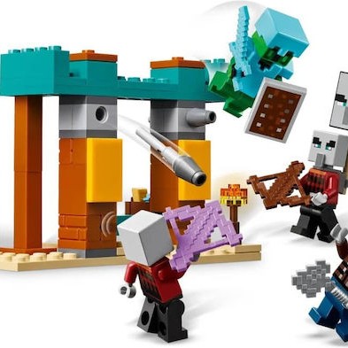 Lego Minecraft The Illager Desert Patrol για 7+ Ετών 105τμχ