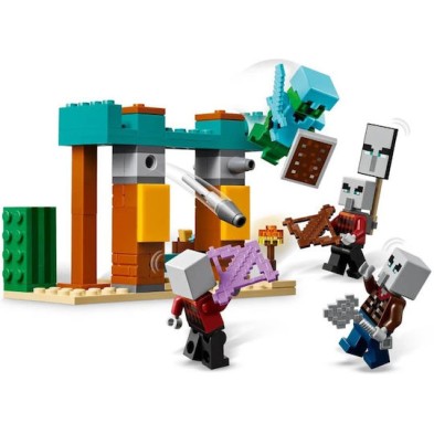 Lego Minecraft The Illager Desert Patrol για 7+ Ετών 105τμχ