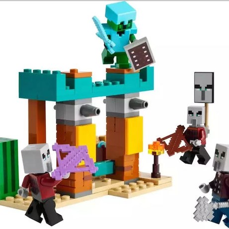 Lego Minecraft The Illager Desert Patrol για 7+ Ετών 105τμχ