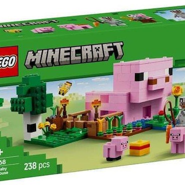 Lego Minecraft The Baby Pig House για 7+ Ετών 238τμχ