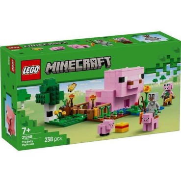 Lego Minecraft The Baby Pig House για 7+ Ετών 238τμχ