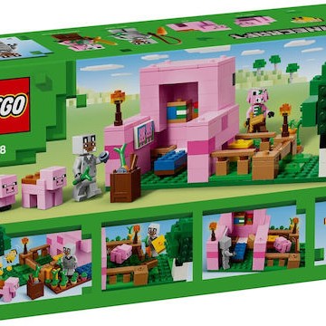Lego Minecraft The Baby Pig House για 7+ Ετών 238τμχ