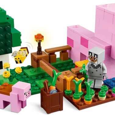 Lego Minecraft The Baby Pig House για 7+ Ετών 238τμχ