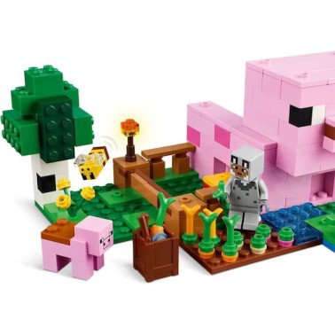 Lego Minecraft The Baby Pig House για 7+ Ετών 238τμχ