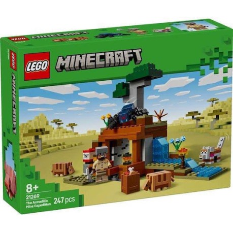 Lego Minecraft The Armadillo Mine Expedition για 8+ Ετών 247τμχ