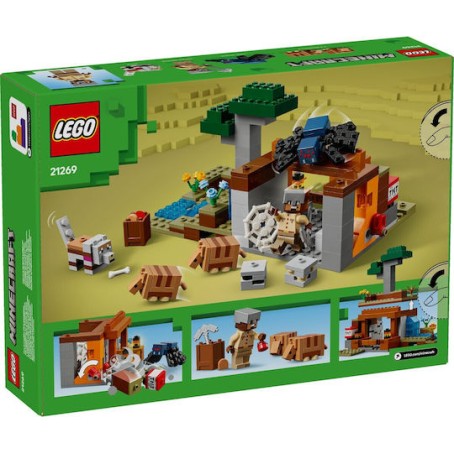 Lego Minecraft The Armadillo Mine Expedition για 8+ Ετών 247τμχ