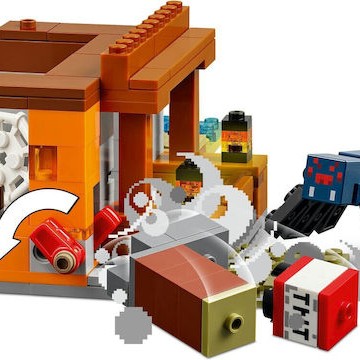 Lego Minecraft The Armadillo Mine Expedition για 8+ Ετών 247τμχ
