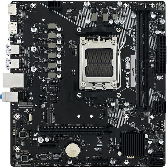 Biostar A620MS Motherboard ATX με AMD AM5 Socket