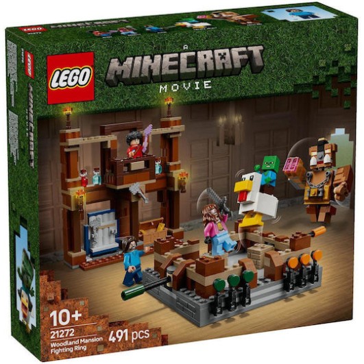 Lego Minecraft Woodland Mansion Fighting Ring για 10+ Ετών 491τμχ