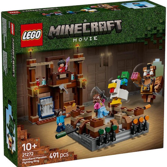 Lego Minecraft Woodland Mansion Fighting Ring για 10+ Ετών 491τμχ