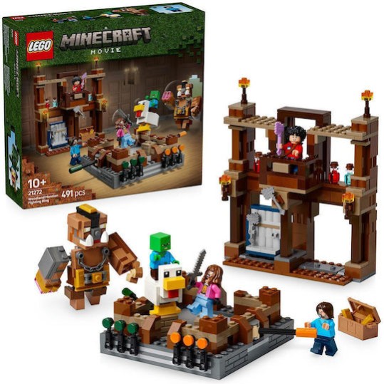Lego Minecraft Woodland Mansion Fighting Ring για 10+ Ετών 491τμχ