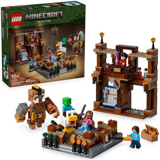 Lego Minecraft Woodland Mansion Fighting Ring για 10+ Ετών 491τμχ