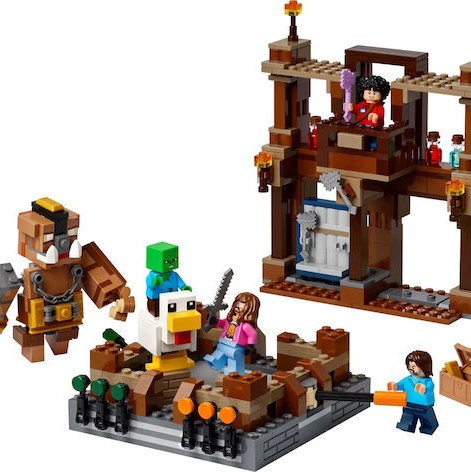 Lego Minecraft Woodland Mansion Fighting Ring για 10+ Ετών 491τμχ