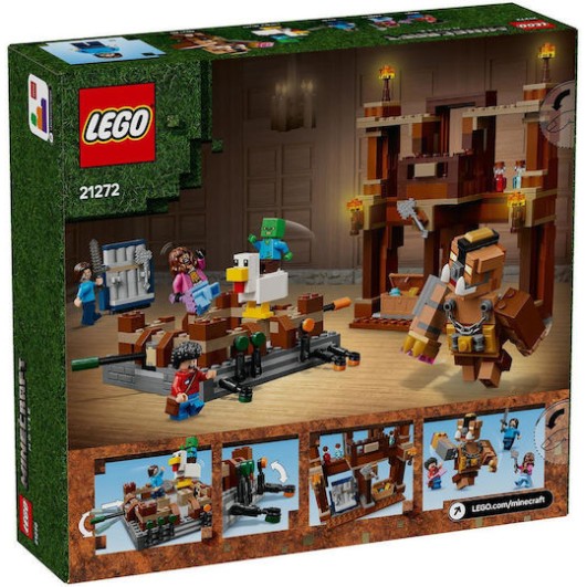 Lego Minecraft Woodland Mansion Fighting Ring για 10+ Ετών 491τμχ