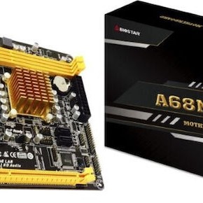 Biostar A68N-2100K SoC Motherboard ATX με AMD Socket A68N-2100K