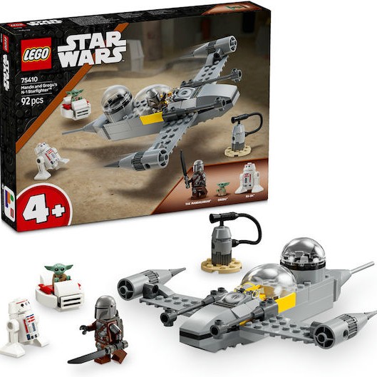 Lego Disney Mando and Grogu's N-1 Starfighter για 4+ Ετών 92τμχ
