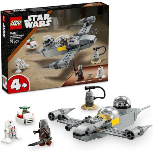Lego Disney Mando and Grogu's N-1 Starfighter για 4+ Ετών 92τμχ