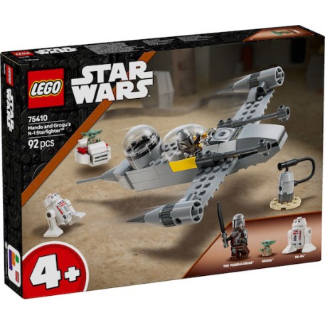 Lego Disney Mando and Grogu's N-1 Starfighter για 4+ Ετών 92τμχ