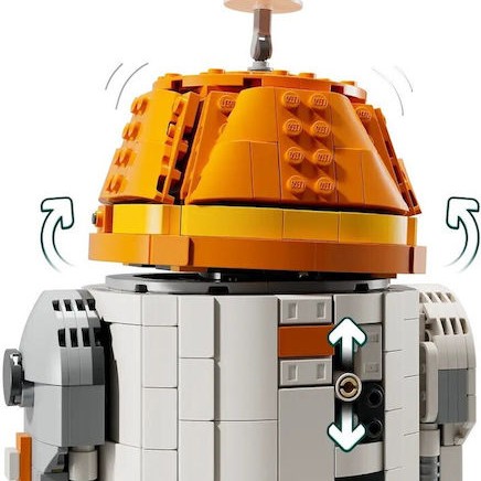 Lego Star Wars Chopper (C1-10P) Astromech Droid για 10+ Ετών 1039τμχ