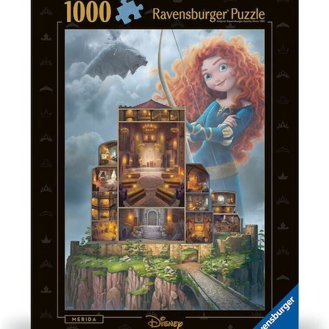 Disney Castles Merida Puzzle 2D 1000 Κομμάτια