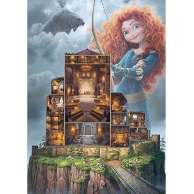 Disney Castles Merida Puzzle 2D 1000 Κομμάτια