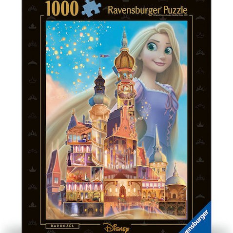 Disney Castles Rapunzel Puzzle 2D 1000 Κομμάτια
