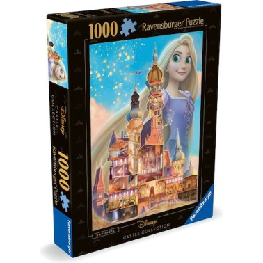 Disney Castles Rapunzel Puzzle 2D 1000 Κομμάτια