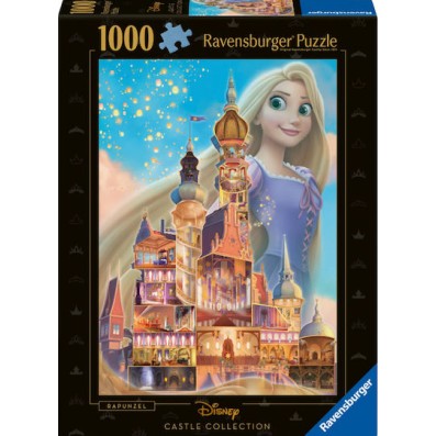 Disney Castles Rapunzel Puzzle 2D 1000 Κομμάτια