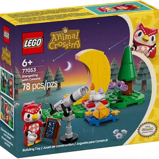 Lego Animal Crossing Animal Crossing Stargazing with Celeste για 6+ Ετών 78τμχ
