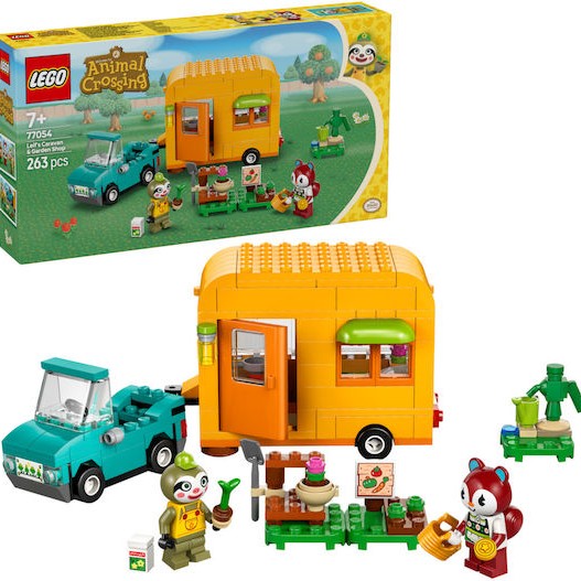 Lego Animal Crossing Animal Crossing Leif's Caravan & Garden Shop για 7+ Ετών 263τμχ