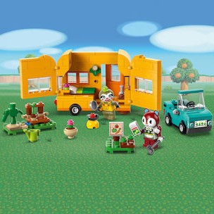 Lego Animal Crossing Animal Crossing Leif's Caravan & Garden Shop για 7+ Ετών 263τμχ