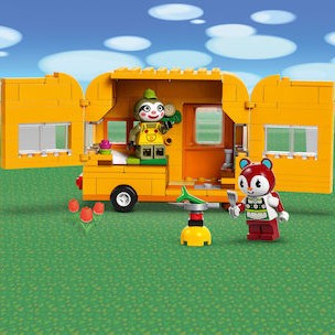 Lego Animal Crossing Animal Crossing Leif's Caravan & Garden Shop για 7+ Ετών 263τμχ