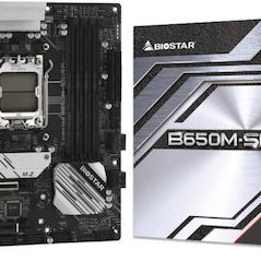 Biostar B650M-Silver Ver. 5.x Motherboard Micro ATX με AMD AM5 Socket