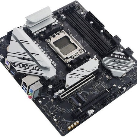 Biostar B650M-Silver Ver. 5.x Motherboard Micro ATX με AMD AM5 Socket