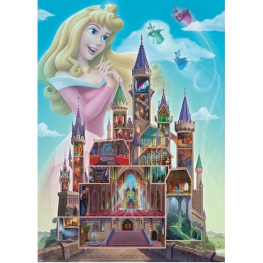 Disney Castles Aurora Puzzle 2D 1000pcs