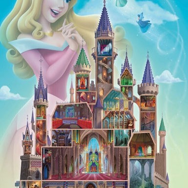 Disney Castles Aurora Puzzle 2D 1000pcs