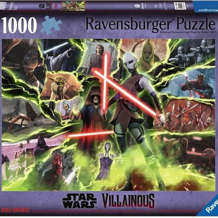 Ravensburger Puzzle Star Wars Villainous Asajj Ventress 1000 Pieces