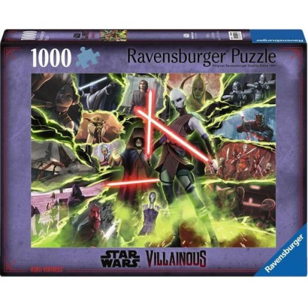 Ravensburger Puzzle Star Wars Villainous Asajj Ventress 1000 Pieces