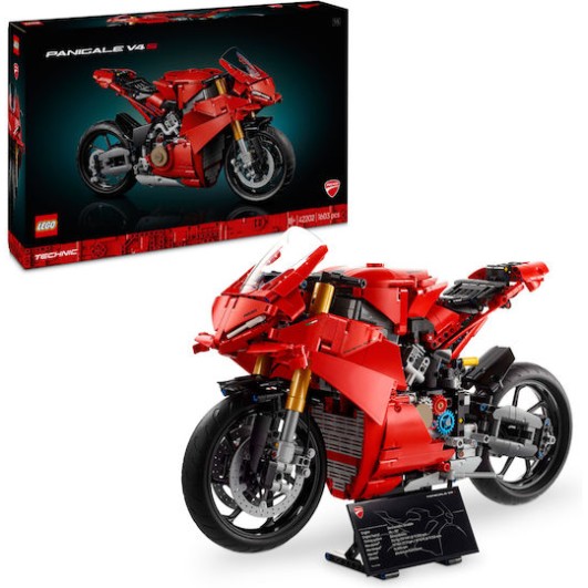 Lego Technic Ducati Panigale V4 S Motorcycle για 18+ Ετών 1603τμχ
