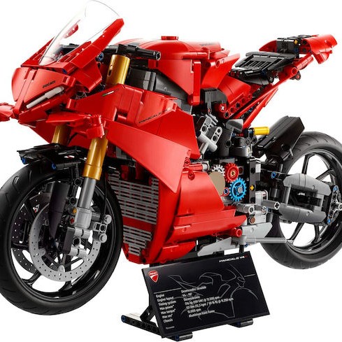 Lego Technic Ducati Panigale V4 S Motorcycle για 18+ Ετών 1603τμχ