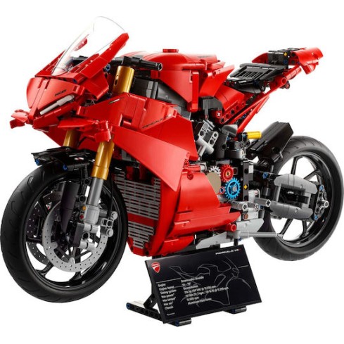 Lego Technic Ducati Panigale V4 S Motorcycle για 18+ Ετών 1603τμχ