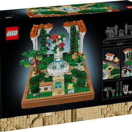 Lego Icons Icons - Fountain Garden