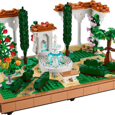Lego Icons Icons - Fountain Garden