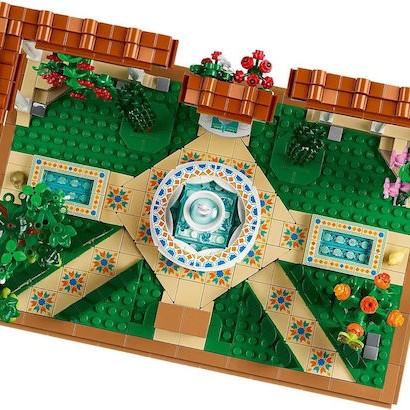 Lego Icons Icons - Fountain Garden
