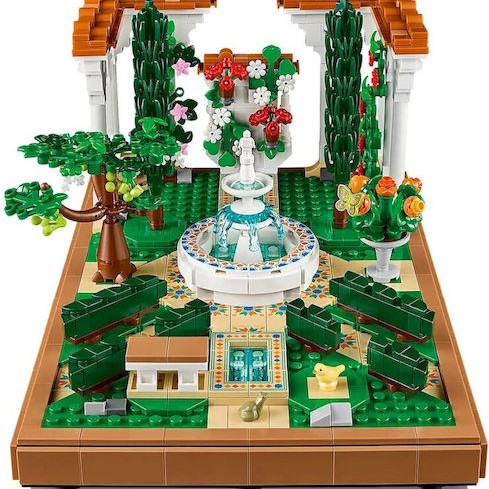 Lego Icons Icons - Fountain Garden