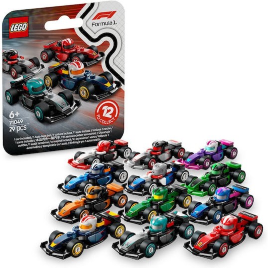 Lego Minifigures F1 Collectible για 6+ Ετών 29τμχ