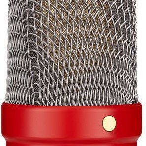 Rode Nt-1 Signature Series Πυκνωτικό Μικρόφωνο XLR Shock Mounted για Φωνητικά σε Κόκκινο Χρώμα