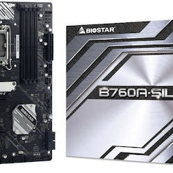 Biostar B760A rev. 6.0 Motherboard ATX με Intel 1700 Socket