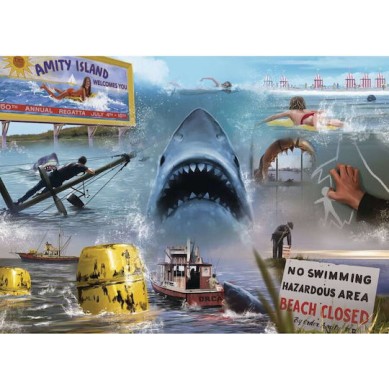 Ravensburger Puzzle Universal Vault Movie Collection Jaws 1000 Pieces